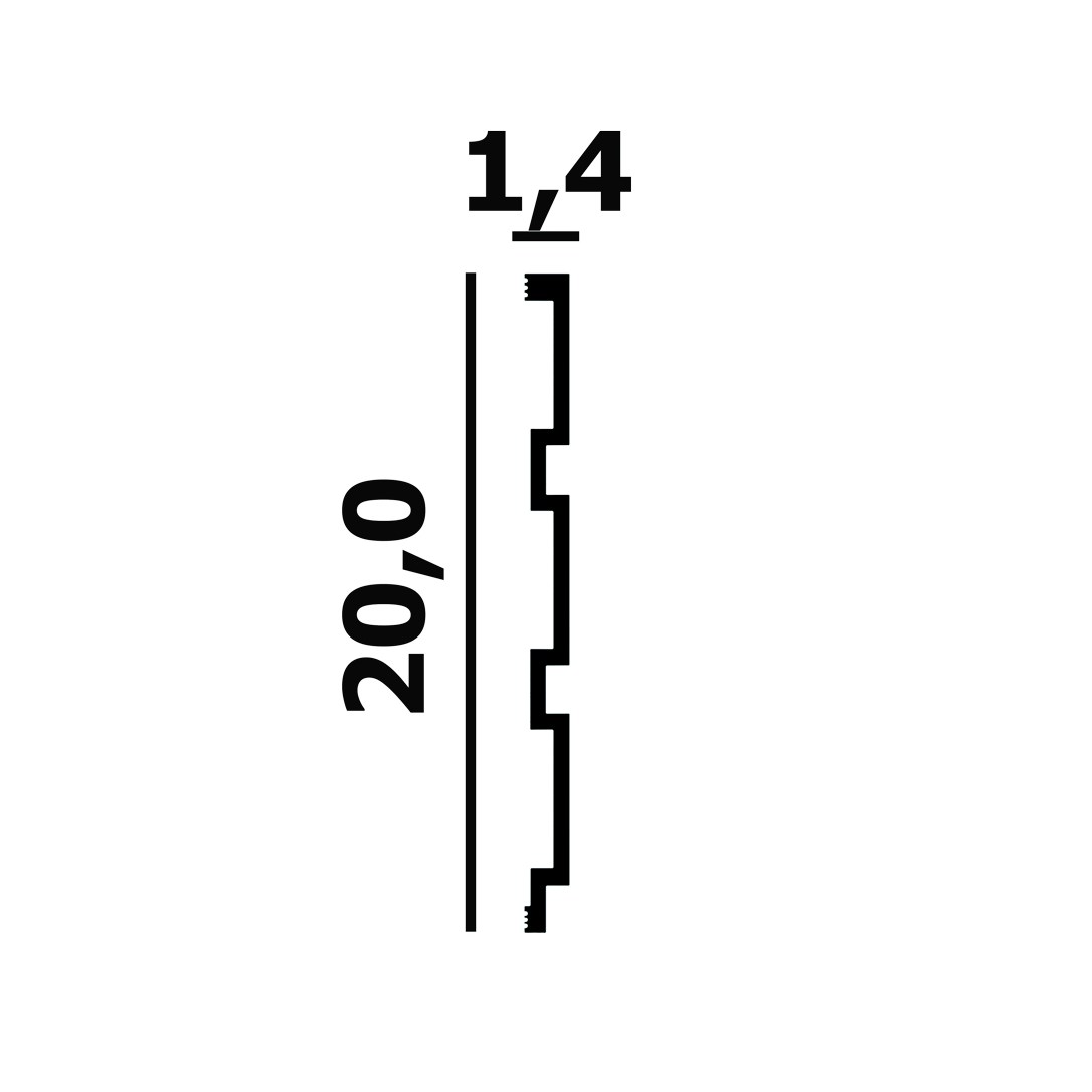 Стеновая панель из полистирола под покраску Перфект Плюс P124 2000×200×14
